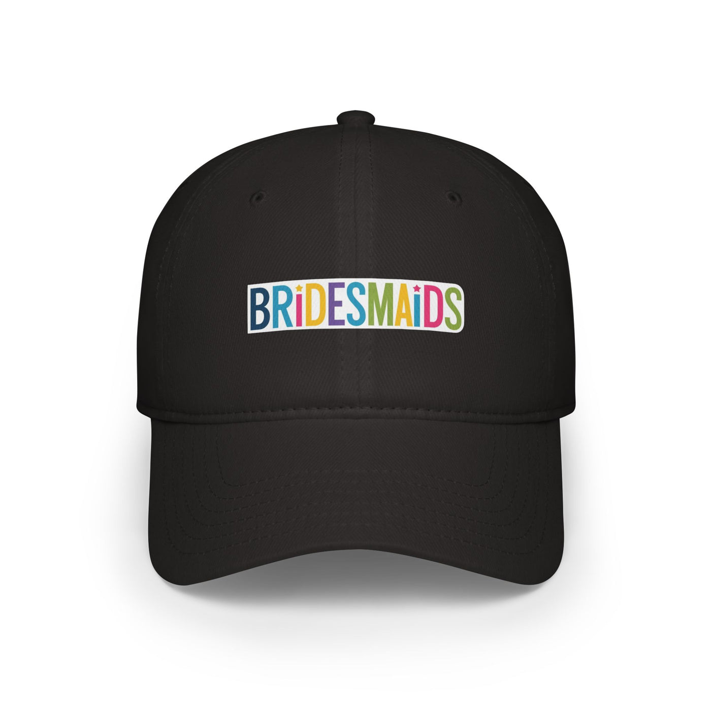 Fun Bridesmaids Low Profile Baseball Cap, Bridal Party Cap, Wedding Accessories, Gift for Bridesmaids, Casual Fun Headwear