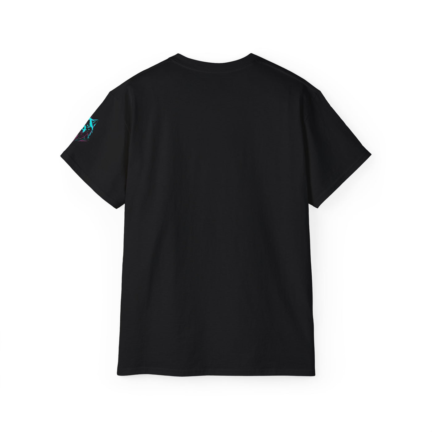 Vibrant Wolf Graphic Tee | Unisex Cotton Shirt for Nature Lovers, Gift for Animal Enthusiasts, Cool Streetwear, Eco-Friendly Fashion