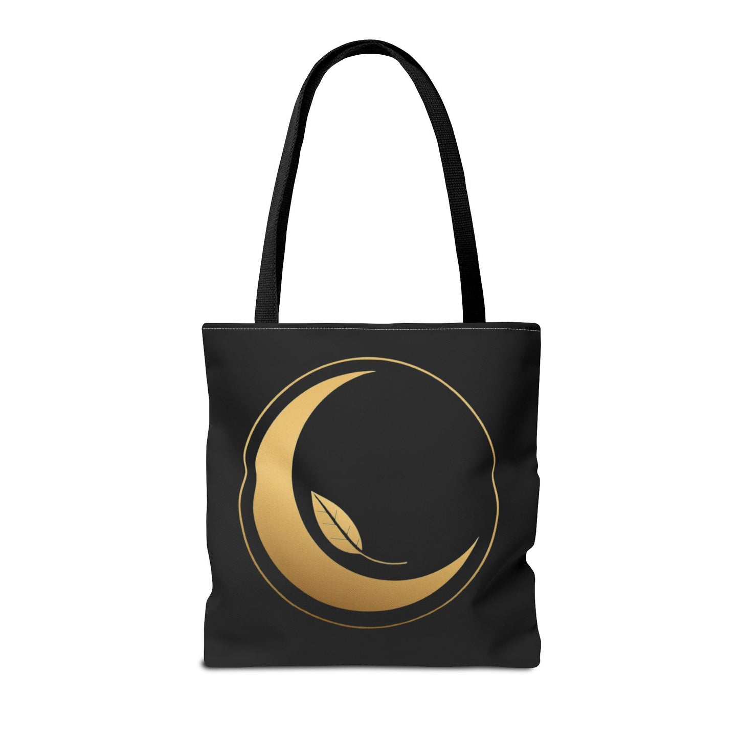Golden Moon & Leaf Tote – Stilvolle Everyday Bag“