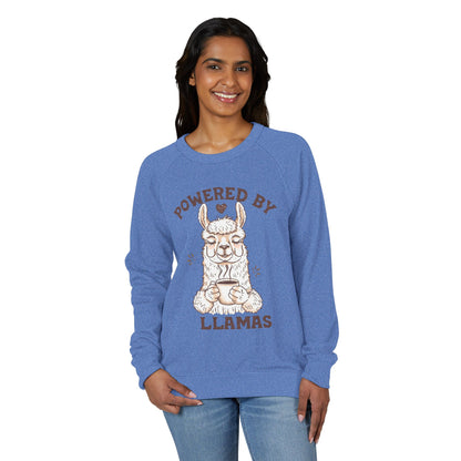Powered by Llamas Sweatshirt – Lustiges Lama-Design