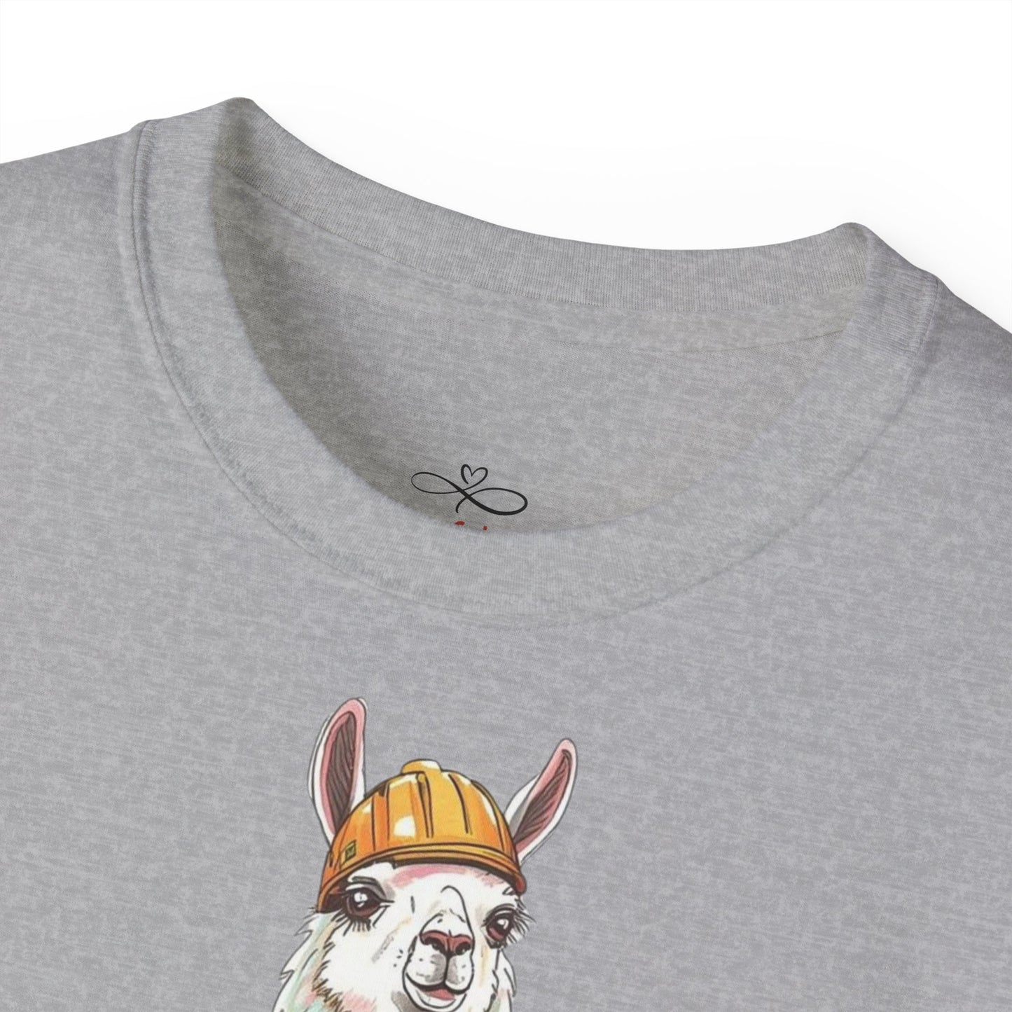 Llama on Wheels T-Shirt, Fun Graphic Tee for Animal Lovers, Summer Casual Wear, Perfect Gift for Birthdays and Holidays