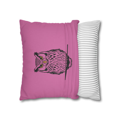 Whimsical Owl Pillowcase - Cute Decor for Any Room, Cozy Home Accent, Gift for Nature Lovers, Halloween, Gift for Kids