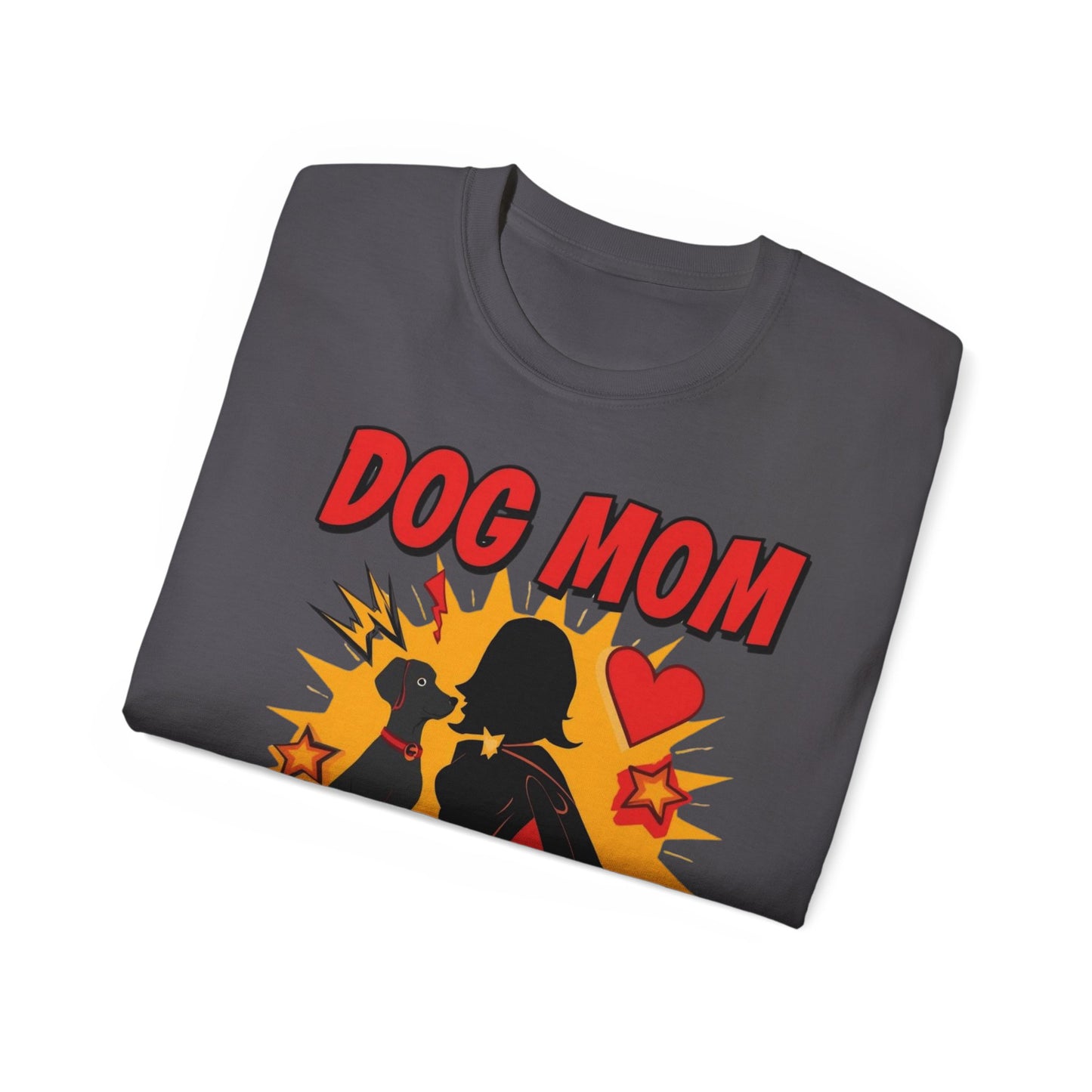 Dog Mom Superhero Unisex Tee, Funny Dog Lover Gift, Pet Parent Shirt, Cute Dog Mom Outfit, Animal Lover Apparel
