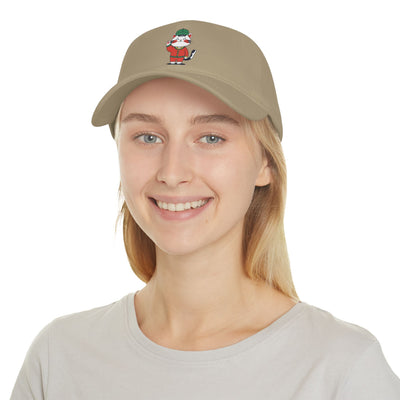 Cute Cat Design Low Profile Baseball Cap, Animal Lover Gift, Casual Fashion Accessory, Unique Birthday Present, Pet Enthusiast Hat