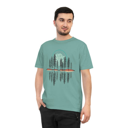 T-Shirt „Forest Reflection“ – Naturmotiv mit Spiegelung – in 3 Farben – ColorfulRobe