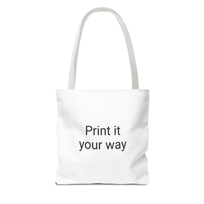 Take It Easy Tote Bag  Natur Design Tasche mit modernem Spruch