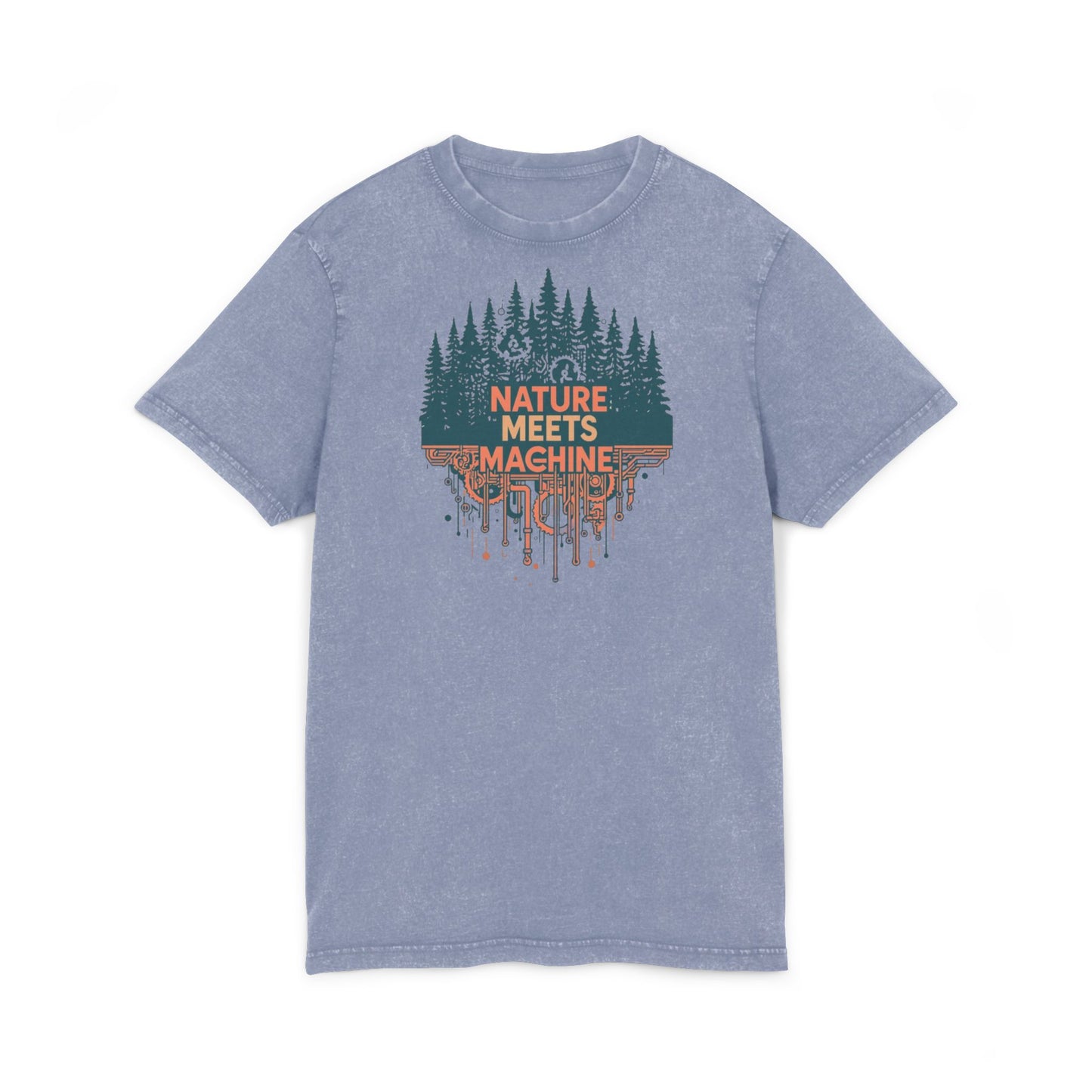 Nature Meets Machine T-Shirt – Outdoor Tech Design