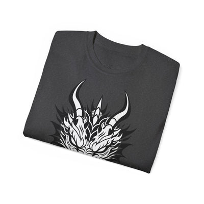 Dragon Design Unisex Ultra Cotton Tee, Graphic Tee for Anime Lovers, Casual Shirt, Streetwear, Gift for Friends