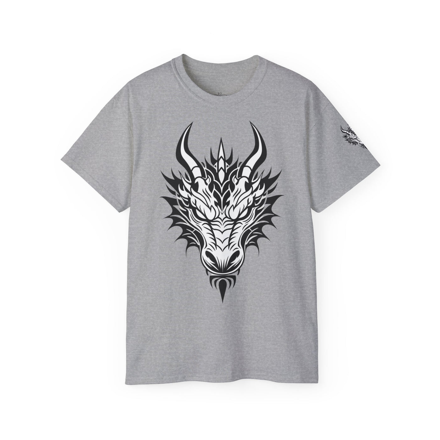 Dragon Design Unisex Ultra Cotton Tee, Graphic Tee for Anime Lovers, Casual Shirt, Streetwear, Gift for Friends