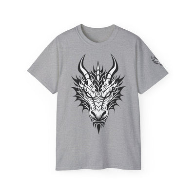 Dragon Design Unisex Ultra Cotton Tee, Graphic Tee for Anime Lovers, Casual Shirt, Streetwear, Gift for Friends