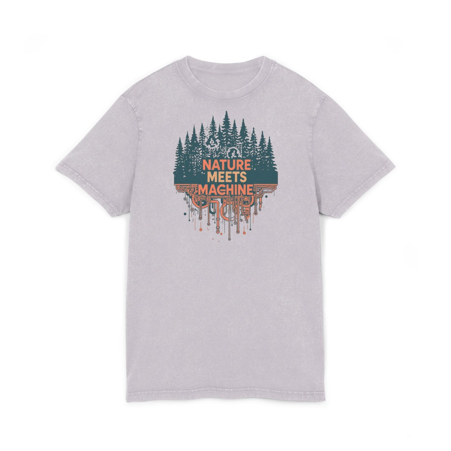 Nature Meets Machine T-Shirt – Outdoor Tech Design