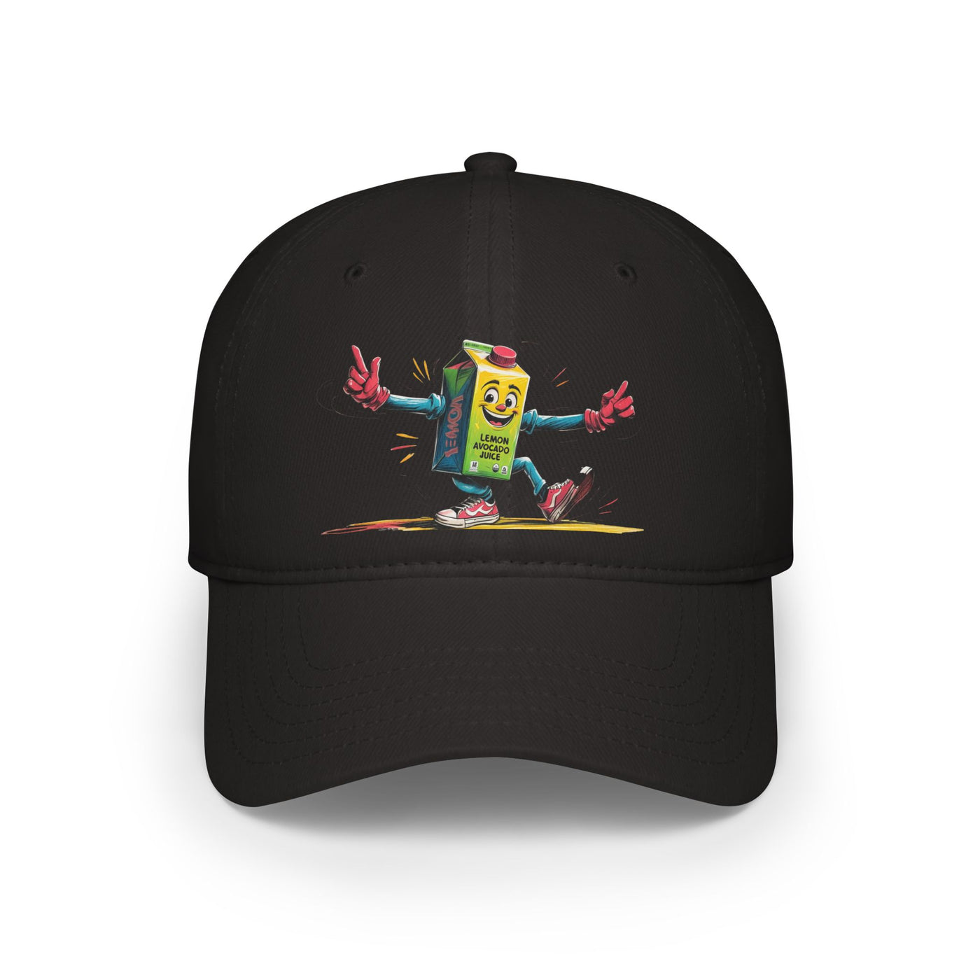 Playful Cartoon-Inspired Low Profile Baseball Cap for Fun Lovers, Casual Outings, Gift for Friends, Unisex Hat, Everyday Wear