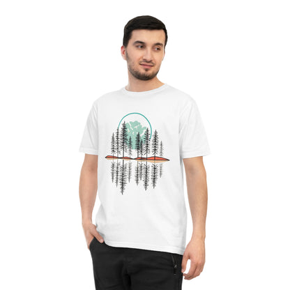 T-Shirt „Forest Reflection“ – Naturmotiv mit Spiegelung – in 3 Farben – ColorfulRobe