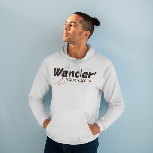 Wander Your Way Hoodie – Adventure Graphic Pullover