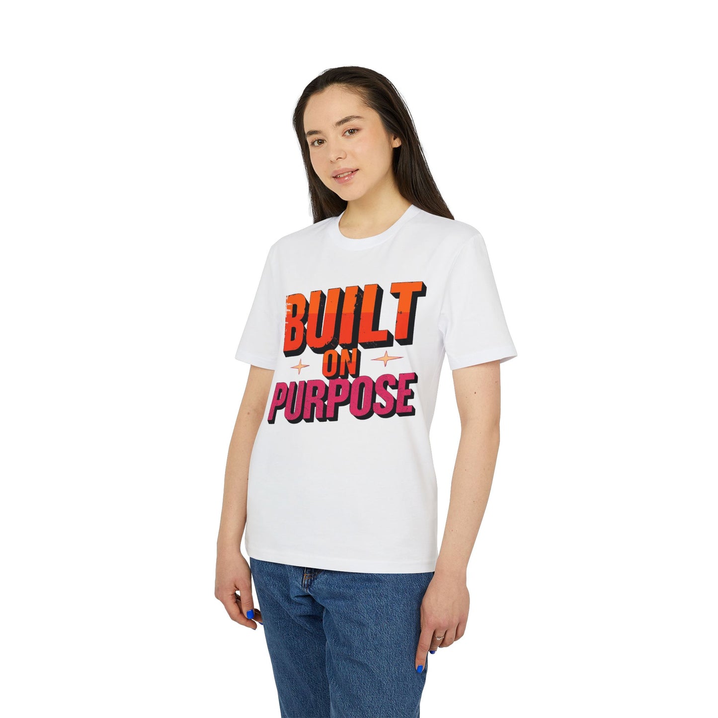 Built on Purpose – Motivationsshirt für Macher