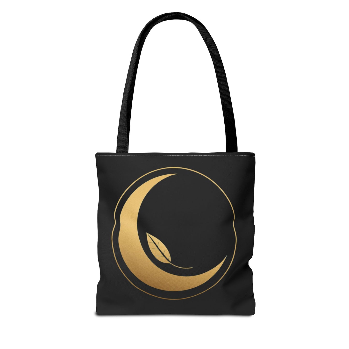 Golden Moon & Leaf Tote – Stilvolle Everyday Bag“