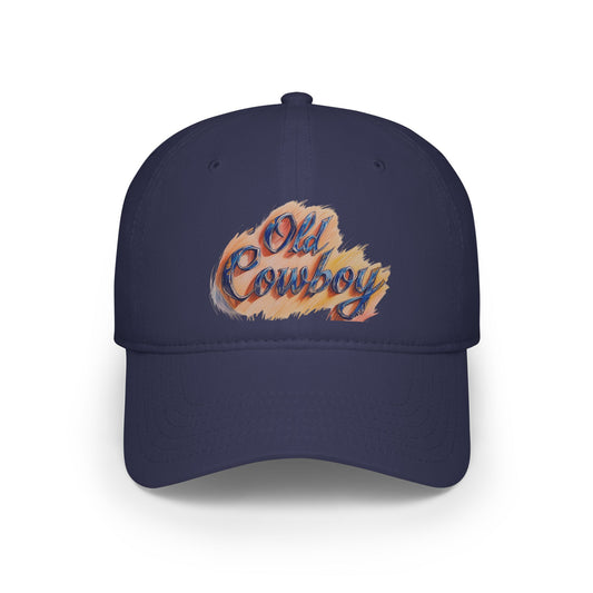 Old Cowboy Low Profile Baseball Cap | Vintage Western Hat for Men, Perfect Gift for Cowpoke Lovers, Ideal for Country Events, Casual Wear