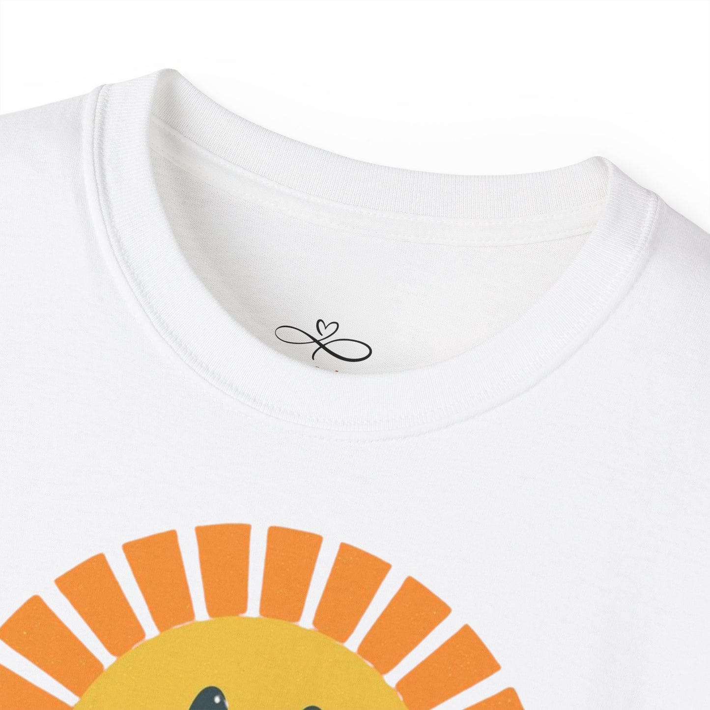 Stay Groovy Unisex Cotton Tee, Retro Graphic Shirt, Smile T-Shirt, Gift for Friends, Feel Good Apparel, Summer Vibes Top