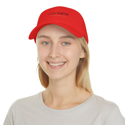 Low Profile Baseball Cap | Steak Hunter Cap, Adjustable Cap, Gift for Grillers, BBQ Lovers, Summer Hat, Trendy Outdoor Accessory
