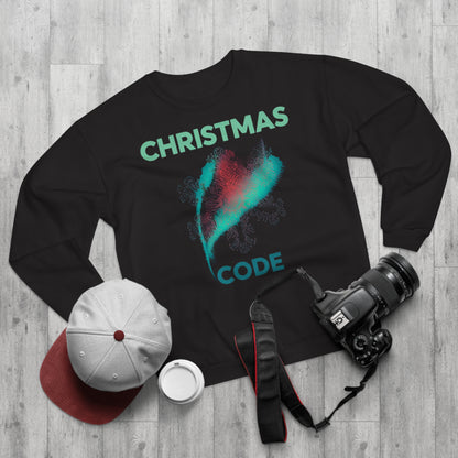 Christmas Code Sweatshirt – Digital Art Xmas