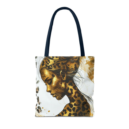 Eleganter Leopard-Print, Modeaccessoire & Einkaufstasche