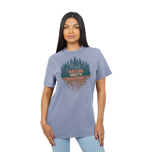 Nature Meets Machine T-Shirt – Outdoor Tech Design