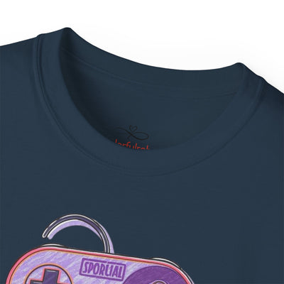 Funny Gamer T-Shirt, I Paused My Game To Be Here, Gift for Gamers, Gaming Apparel, Unisex Tee, Video Game Shirt, Casual Wear