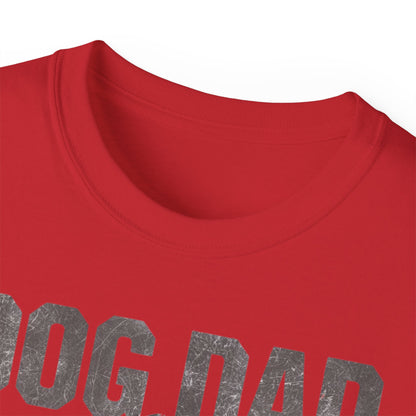 Dog Dad Ultra Cotton Tee | Father's Day Gift, Pet Lover Tee, Gift for Dog Owners, Casual Wear, Dog-Themed Apparel