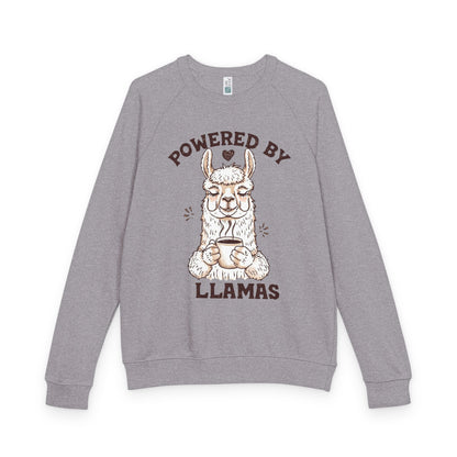 Powered by Llamas Sweatshirt – Lustiges Lama-Design