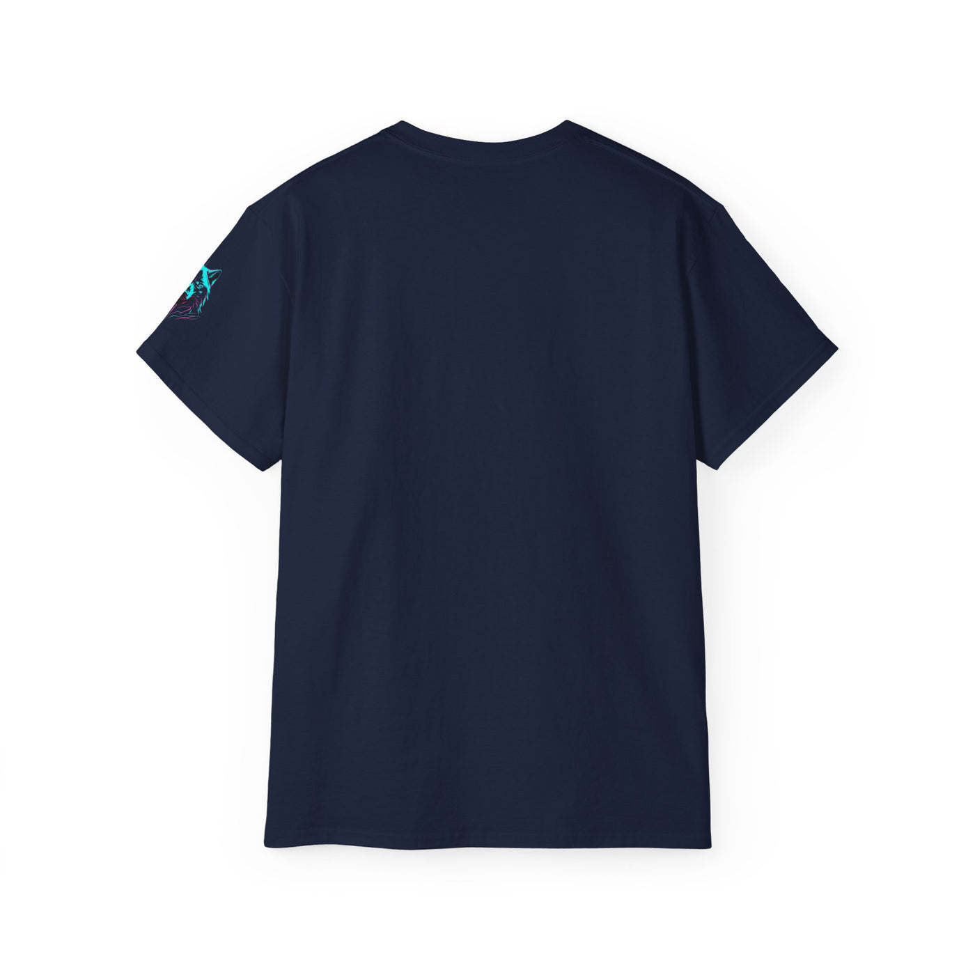 Vibrant Wolf Graphic Tee | Unisex Cotton Shirt for Nature Lovers, Gift for Animal Enthusiasts, Cool Streetwear, Eco-Friendly Fashion
