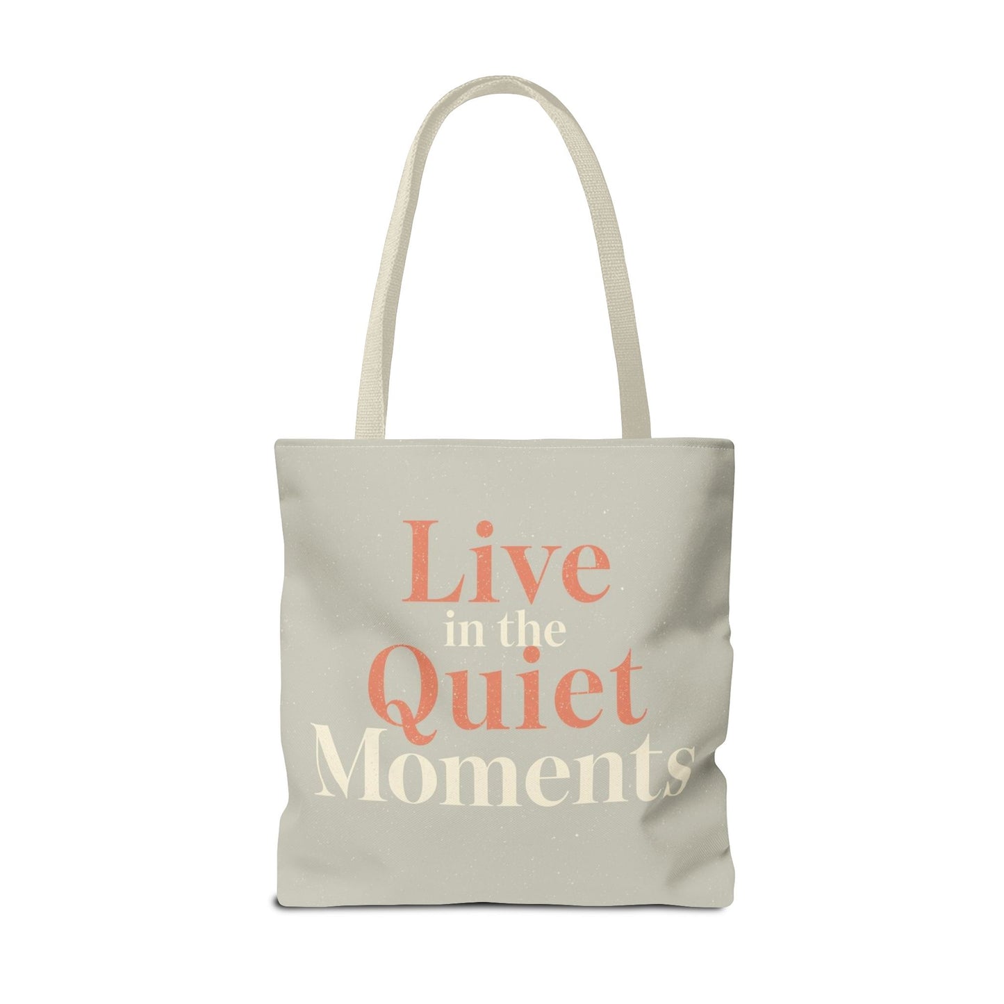 Minimalist Tote Bag – Ruhe & Achtsamkeit Statement Tasche