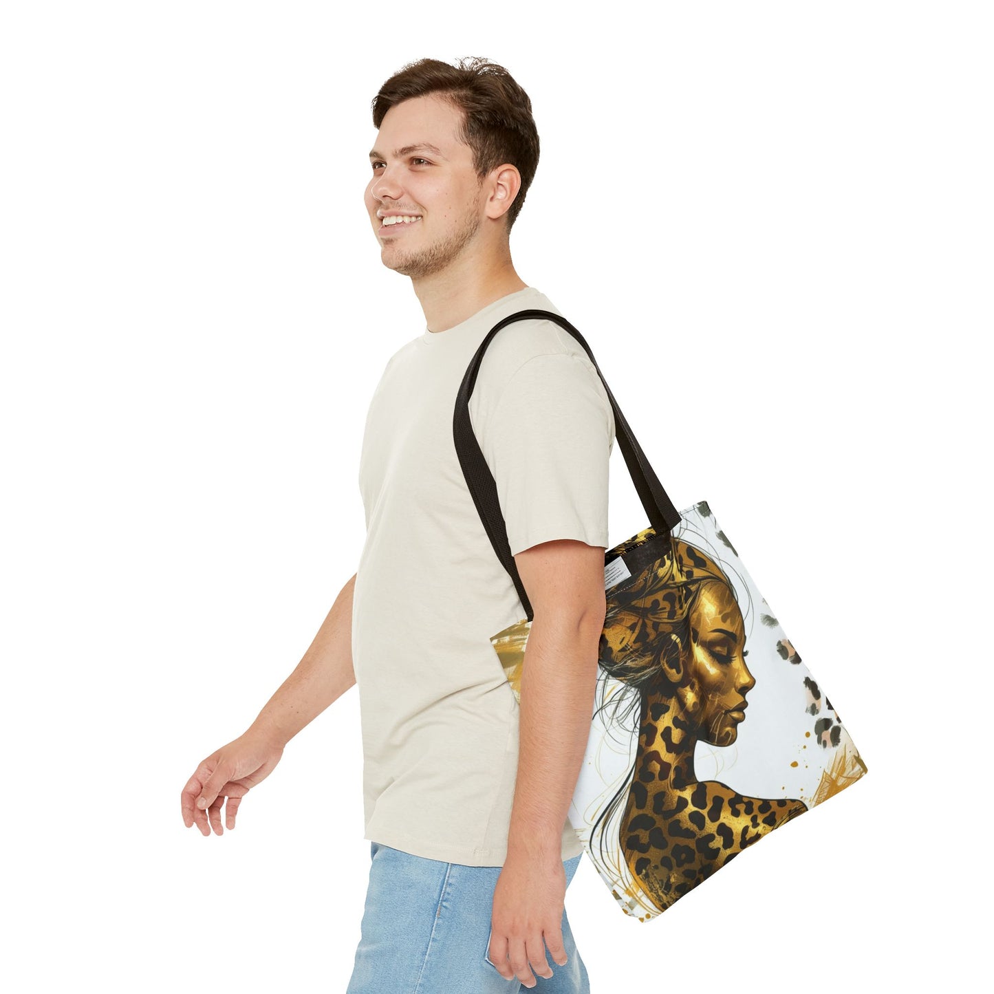 Eleganter Leopard-Print, Modeaccessoire & Einkaufstasche