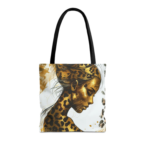 Eleganter Leopard-Print, Modeaccessoire & Einkaufstasche