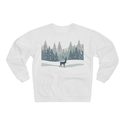 Winterwald Hirsch Sweatshirt – Weihnachts-Shirt