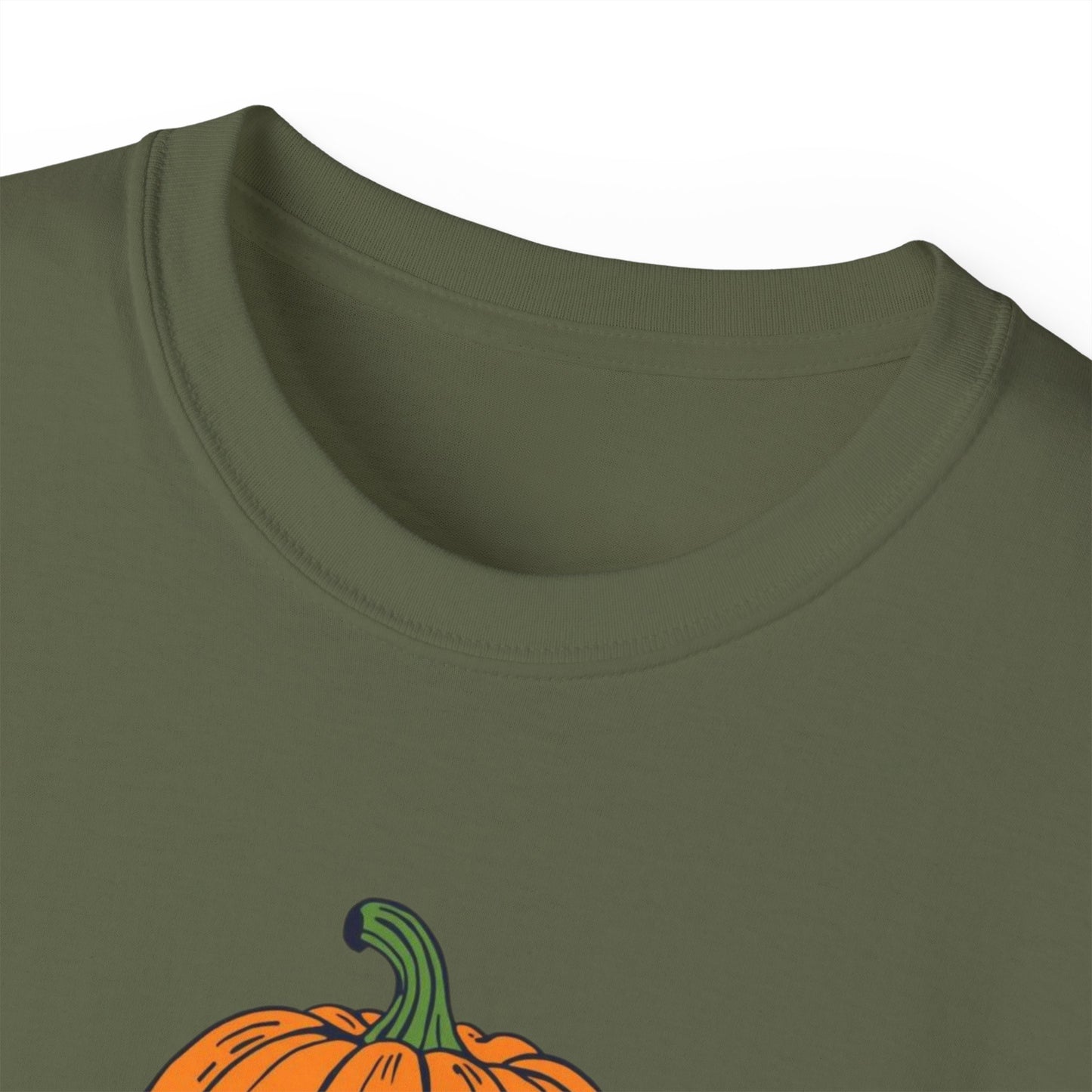 Pumpkin Bone Bloom Halloween Shirt mit Kürbis & Skelettblüten