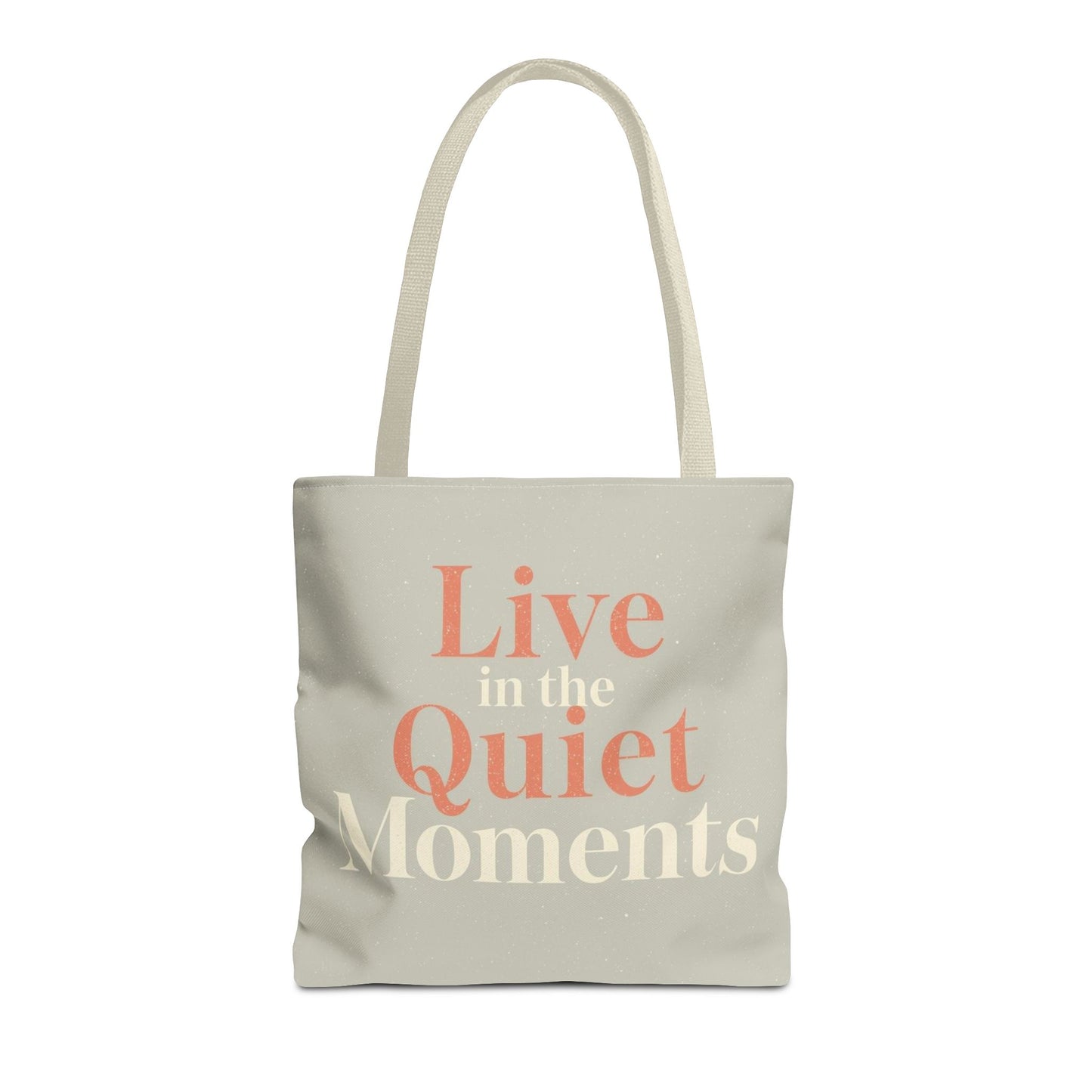Minimalist Tote Bag – Ruhe & Achtsamkeit Statement Tasche