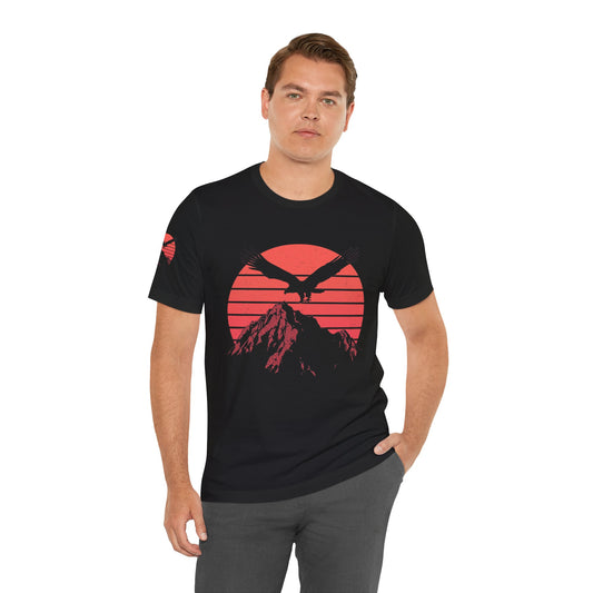Eagle Horizon T-Shirt – Freiheit & Natur vereint im Berg-Design