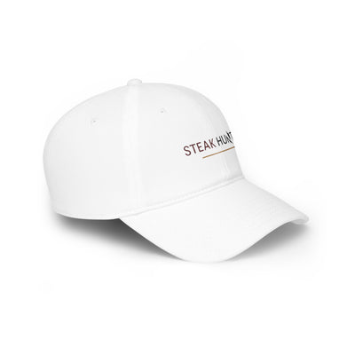 Low Profile Baseball Cap | Steak Hunter Cap, Adjustable Cap, Gift for Grillers, BBQ Lovers, Summer Hat, Trendy Outdoor Accessory