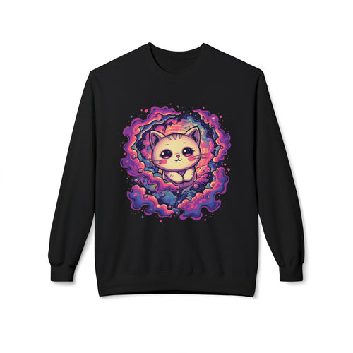 Cosmic Cat Dreams – Psychedelic Kätzchen Shirt