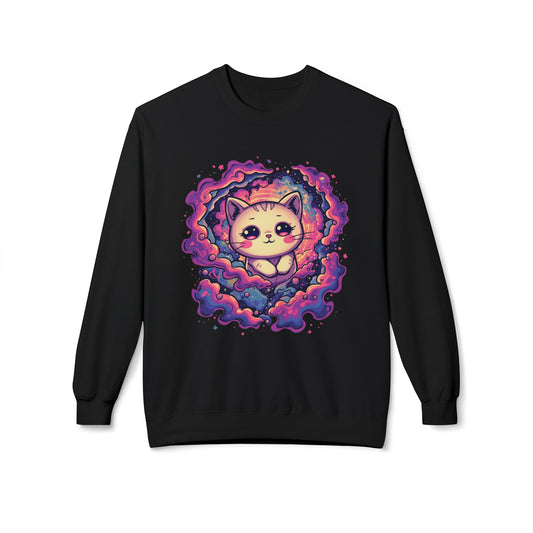 Cosmic Cat Dreams – Psychedelic Kätzchen Shirt