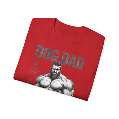 Dog Dad Ultra Cotton Tee | Father's Day Gift, Pet Lover Tee, Gift for Dog Owners, Casual Wear, Dog-Themed Apparel