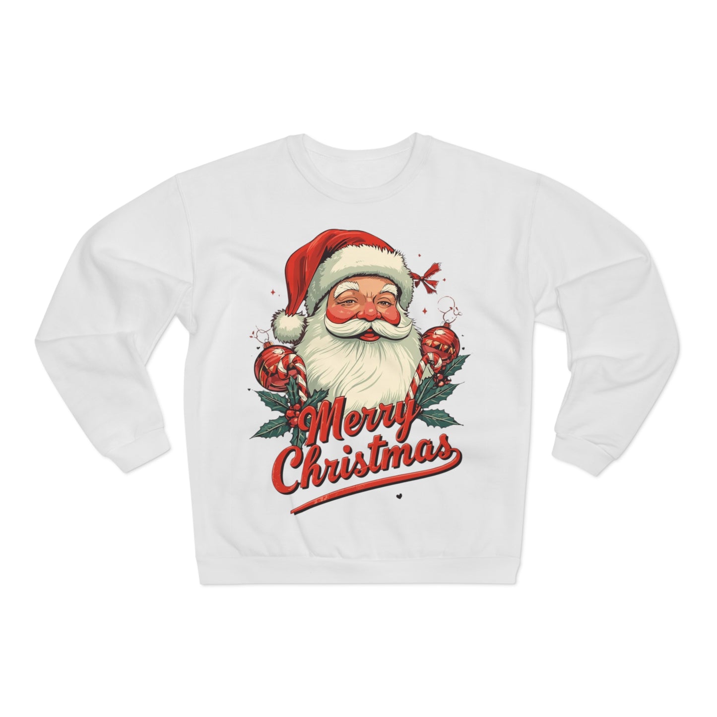 Santa Vintage 'Merry Christmas' Crewneck Sweatshirt