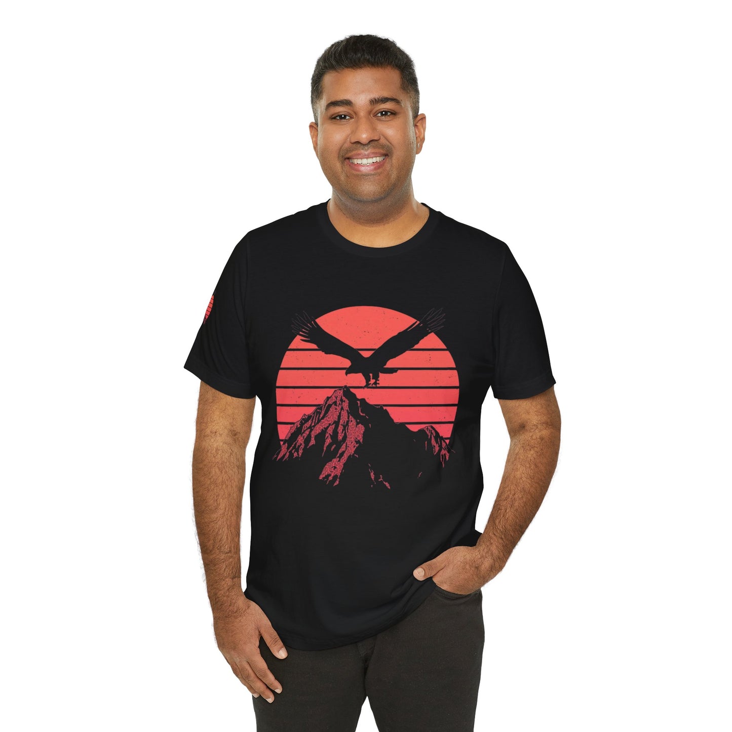 Eagle Horizon T-Shirt – Freiheit & Natur vereint im Berg-Design