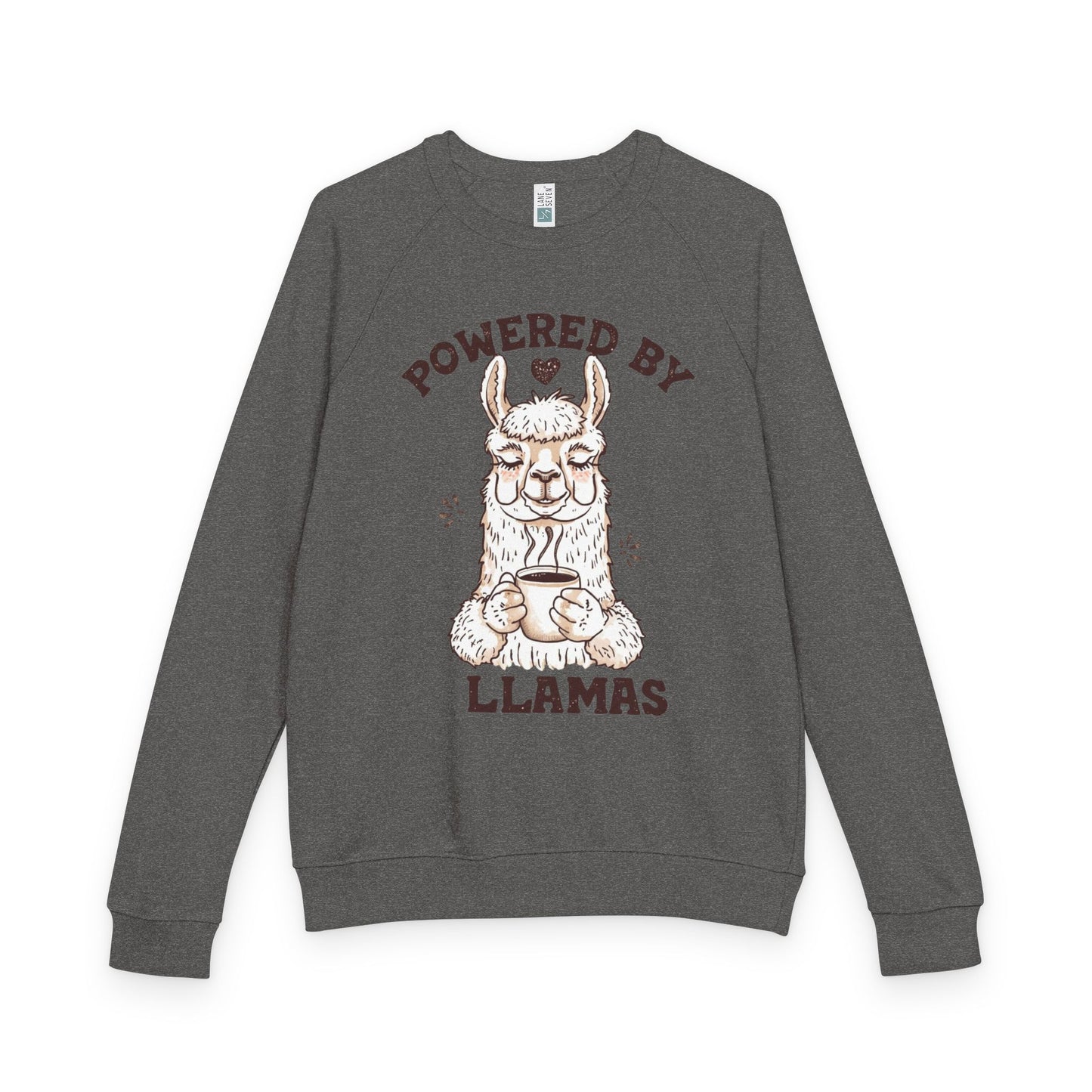 Powered by Llamas Sweatshirt – Lustiges Lama-Design
