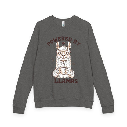 Powered by Llamas Sweatshirt – Lustiges Lama-Design