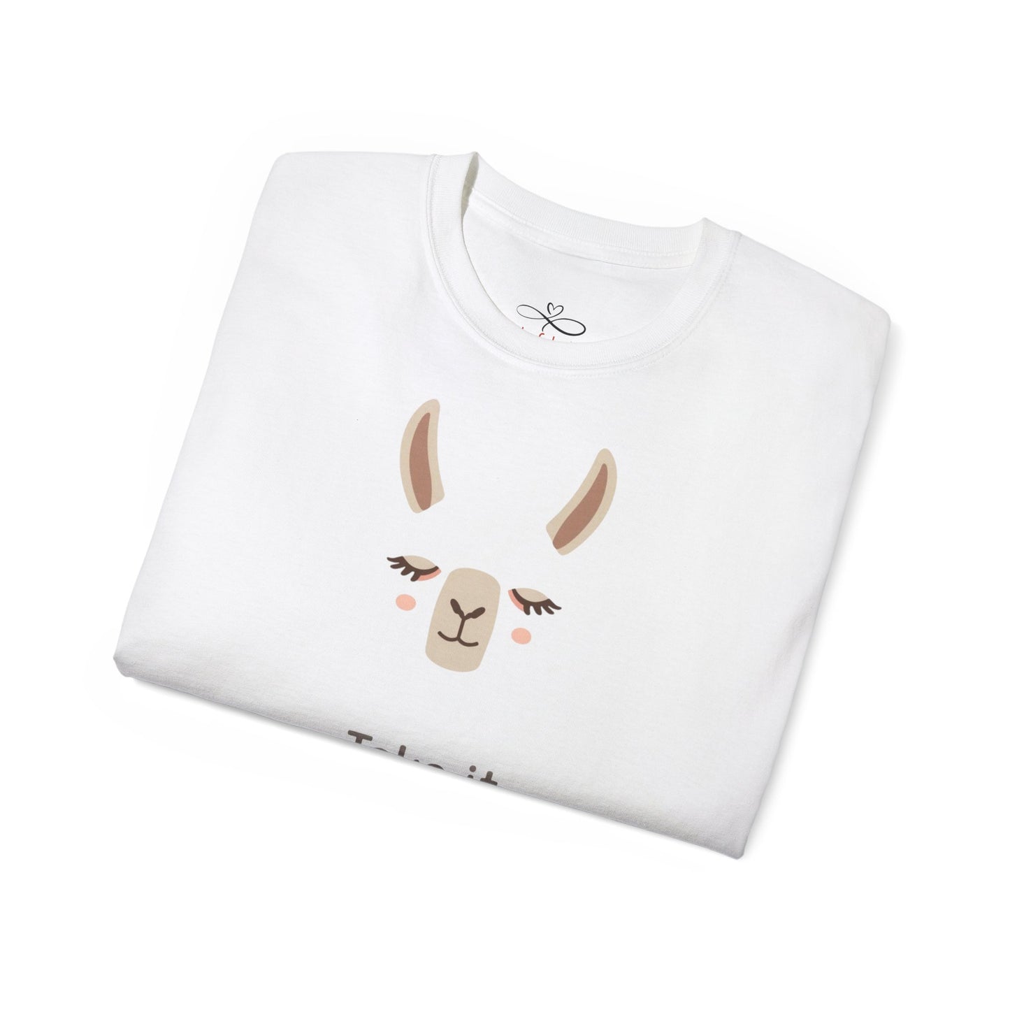 Take It Slow Llama Tee, Cute Motivational T-Shirt, Funny Gift, Casual Wear, Animal Lover Shirt, Perfect for Relaxation