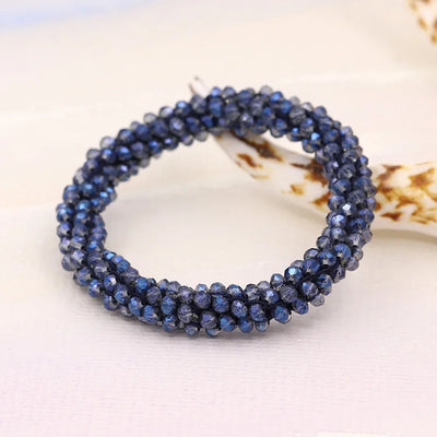 Bracelets for Women Fashion Multilayer Crystal Beads Woven Bracelet Jewelry Female Girl Gifts Accessories Wholesale