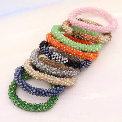 Bracelets for Women Fashion Multilayer Crystal Beads Woven Bracelet Jewelry Female Girl Gifts Accessories Wholesale