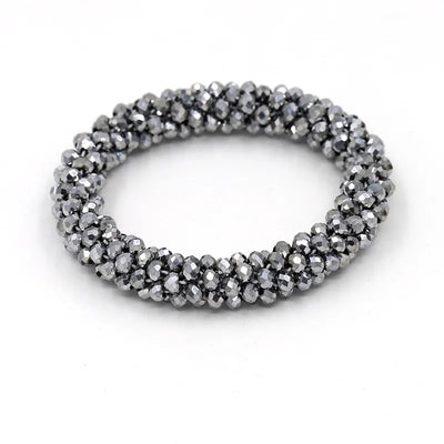 Bracelets for Women Fashion Multilayer Crystal Beads Woven Bracelet Jewelry Female Girl Gifts Accessories Wholesale