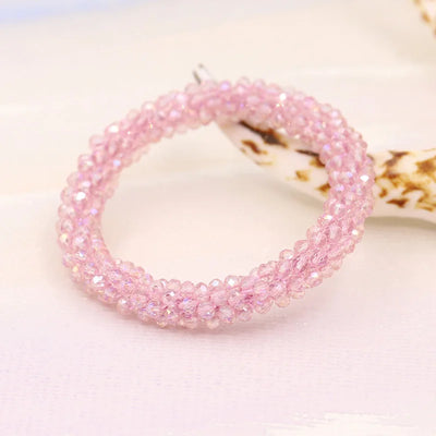 Bracelets for Women Fashion Multilayer Crystal Beads Woven Bracelet Jewelry Female Girl Gifts Accessories Wholesale